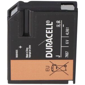 Duracell 4LR61 6V flatpack V4918 V4018 5000394767102 elem Alkáli kép