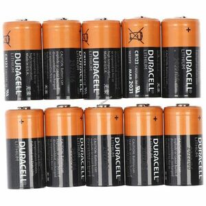Duracell CR123A 3V 10db/csomag fényképezőgép elem lítium kép