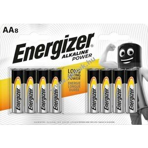 Energizer AA Mignon ceruza LR06 1.5V 8db/csomag hagyományos elem alkáli kép