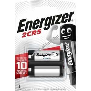 Energizer 2CR5 3V fényképezőgép elem 1db/csomag Lithium kép