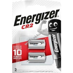 Energizer CR2 3V fényképezőgép elem 2db/csomag lítium kép