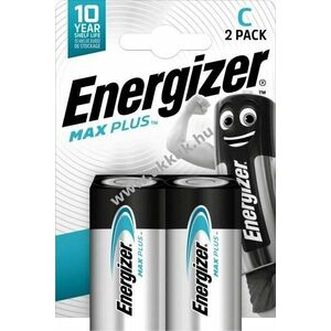 Energizer C (bébi méret) LR14 1.5V Max Plus 2db/csomag hagyományos elem alkáli kép