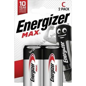 Energizer hagyományos elem C (bébi méret) LR14 1.5V 2db/csomag alkáli kép