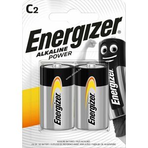 Energizer C (bébi méret) LR14 1.5V 2db/csomag hagyományos elem Alkaline kép