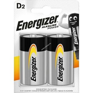 Energizer hagyományos elem D (góliát) 1.5V 2db/csomag alkáli kép