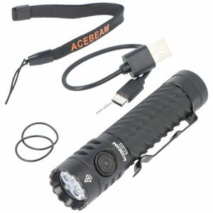 AceBeam EC20 zseblámpa 2800lm Luxeon HL4X 6500K fekete kép