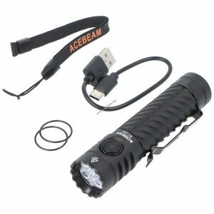 AceBeam EC20 LED zseblámpa 2500lm 6500K SFT-25R HI fekete kép