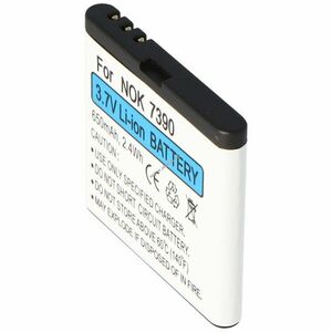 Helyettesítő akku Nokia 7390 BP-5M 3, 7V 650mAh 2, 4Wh mobiltelefon Li-Ion kép
