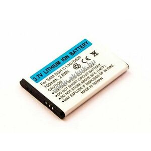 Helyettesítő akku Samsung SGH C130 D520 3, 7V 700mAh mobiltelefon BST3108BECSTD Li-Ion kép
