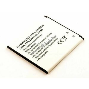 Helyettesítő akku mobiltelefon Alcatel POP 4 OT-5051D 3, 8V 1750mAh Li-ion kép