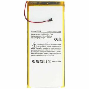 Helyettesítő akku mobiltelefon Lenovo Moto G4 Plus XT1642 GV40 SNN5966A GA40 3, 8V 3000mAh Li-Polymer kép
