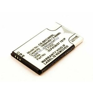 Helyettesítő akku mobiltelefon Bea-Fon C30 3, 7V 1050mAh ICP4/38/57 Li-Ion kép