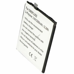 Helyettesítő akku ONEPLUS 5 BLP637 mobiltelefon 3, 8V 3200mAh Li-Polymer kép