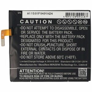 Helyettesítő akku Sony Ericsson XPERIA T3 3, 8V 2500mAh beépített mobiltelefon Li-Polymer kép
