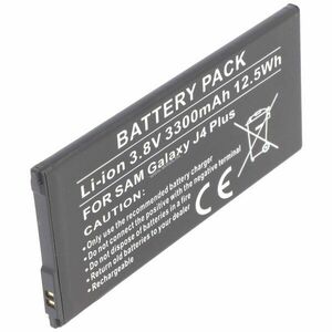 Helyettesítő akku Samsung J4 mobiltelefon EB-BG610ABA EB-BG610ABE EB-BG611ABE GH82-17872A Li-Polymer kép