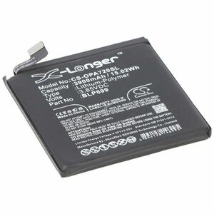 Helyettesítő akku ONEPLUS 7 Pro BLP699 3, 85V 3880mAh 14, 9Wh beépített mobiltelefon Li-Polymer kép