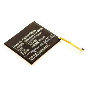 Helyettesítő akku Nokia 7.1 HE340 3, 8V 3000mAh mobiltelefon Li-Polymer kép