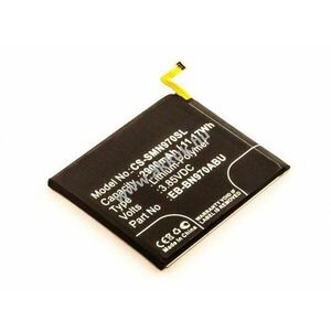 Helyettesítő akku Samsung Galaxy Note 10 mobiltelefon 3, 85V 2900mAh 11, 2Wh beépített Li-Polymer kép