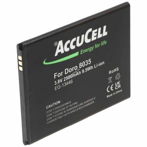 Helyettesítő akku Doro 8035 DBT-2500A DBS-0170 3, 7V/3, 8V 2350mAh mobiltelefon Li-ion kép