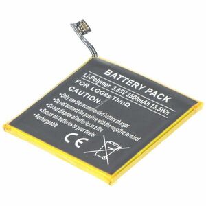 Helyettesítő akku LG G8s ThinQ mobiltelefon 3, 85V 3500mAh 13, 5Wh Li-Polymer kép
