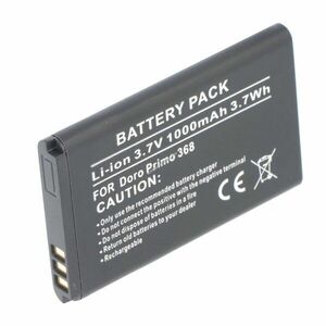 Helyettesítő akku mobiltelefon Doro RCBNTC05 Doro Primo 368 3, 7V 1000mAh Li-ion kép