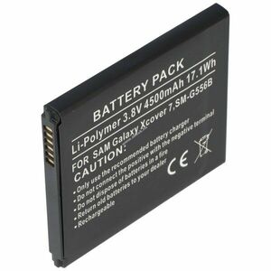 Helyettesítő akku Samsung Galaxy Xcover 7 SM-G556B 3, 8V 4500mAh 17, 1Wh mobiltelefon Li-Polymer kép