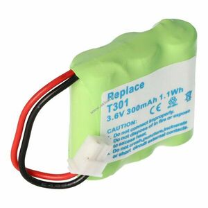 Helyettesítő akku DECT telefon AUDIOLINE CDL970 CDL971 3, 6V 300mAh NiMH kép
