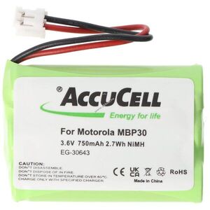 Helyettesítő akku bébiőr Motorola MBP30 3, 6V 700mAh TFL3X44AAA650-CD77-01B NiMH kép