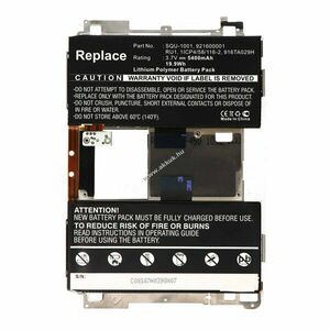 Helyettesítő akku Blackberry Playbook tablet 3, 7V 5400mAh beépített Li-Polymer kép