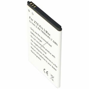 Helyettesítő akku ZTE Kis 3 Max mobiltelefon 3, 8V 1850mAh 7, 0Wh Li-Ion kép