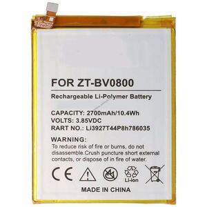 Helyettesítő akku ZTE Blade V8 beépített 3, 8V 2730mAh 10, 4Wh mobiltelefon Li-Polymer kép
