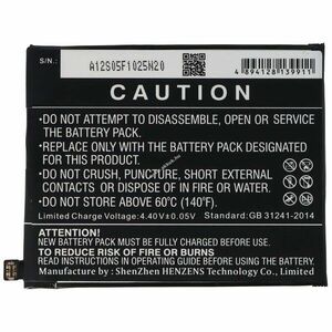 Helyettesítő akku HTC Desire 12 mobiltelefon 3, 8V 2730mAh 10, 4Wh Li-Ion kép