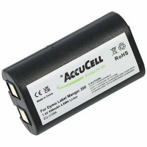 Helyettesítő akku Dymo LabelManager 260 nyomtató 7, 4V 650mAh 4, 8Wh Li-Ion kép