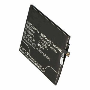 Helyettesítő akku Xiaomi Note 4 BN41 BN41L mobiltelefon 3, 85V 4000mAh 15, 4Wh beépített Li-Polymer kép
