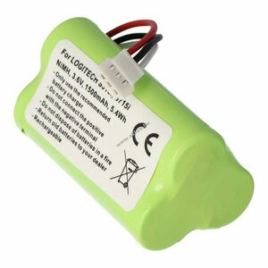 LOGITECH S315i S715i helyettesítő bluetooth hangszóró 3, 6V 1500mAh akku NiMH kép
