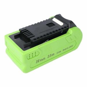 Helyettesítő akku Greenworks G-max 36V 1500mAh 54Wh 2500007 G40B2 G40B25 kerti gép Li-Ion kép