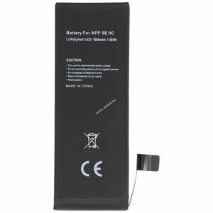 Helyettesítő akku Apple iPhone SE mobiltelefon 1950mAh 3, 82V Li-Polymer kép
