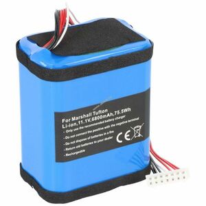 Helyettesítő akku Marshall Tufton pda és mp3 11, 1V 6800mAh 75, 5Wh Li-ion kép