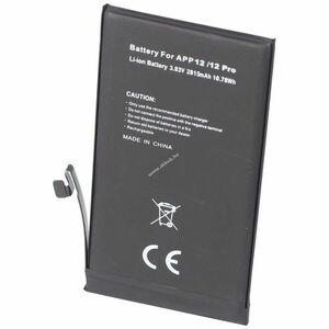 Helyettesítő akku Apple iPhone 12/12 Pro mobiltelefon 3, 83V 2815mAh 10, 78Wh Li-Polymer kép