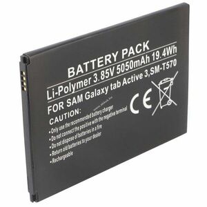 Helyettesítő akku tablet Samsung Galaxy Tab Active 3 SM-T570 3, 85V 5050mAh 19, 4Wh Li-Polymer kép