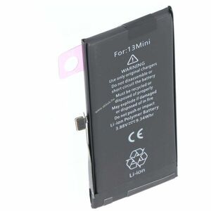 Helyettesítő akku Apple iPhone 13 Mini mobiltelefon 3, 88V 2406mAh 9, 3Wh beépített Li-Polymer kép