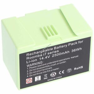 Helyettesítő akku porszívó iRobot Roomba e5 e6 i7 14, 4V 2500mAh Li-Ion kép