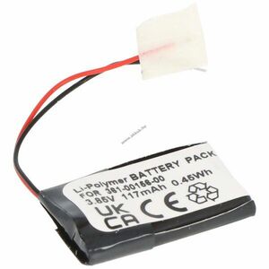 Helyettesítő akku Garmin Vivosmart 5 3, 85V 117mAh Garmin 361-00156-00 ICP4/13/25 okosóra Li-Polymer kép