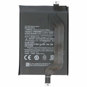 Helyettesítő akku Xiaomi Note 10 Pro mobiltelefon 3, 87V 5000mAh 19, 35Wh Li-Polymer kép