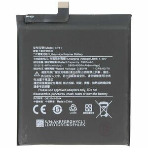 Helyettesítő akku Xiaomi Redmi K20 mobiltelefon 3, 85V 4000mAh 15, 4Wh Li-Polymer kép