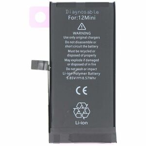Helyettesítő akku Apple iPhone 12 mini mobiltelefon 3, 85V 2227mAh 8, 57Wh Li-Polymer kép