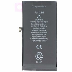 Helyettesítő akku Apple iPhone 13 A2655 3, 84V 3227mAh 12, 4Wh mobiltelefon Li-Polymer kép