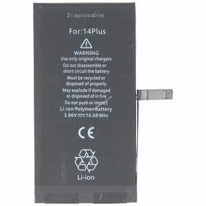 Helyettesítő akku mobiltelefon Apple iPhone 14 Plus A2850 3, 86V 4325mAh 16, 68Wh Li-Polymer kép
