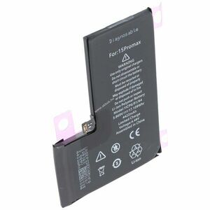 Helyettesítő mobiltelefon akku Apple iPhone 15 Pro Max 3, 86V 4422mAh Li-Polymer kép