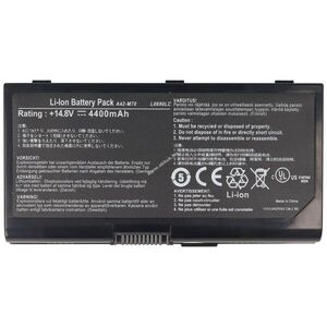 Helyettesítő akku ASUS A42-M70 F70 G71 14, 8V 4400mAh 65, 1Wh laptop Li-Ion kép